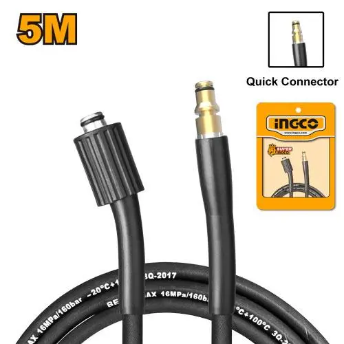 Ingco High-Pressure Hose With Quick-Connect Fittings 1
