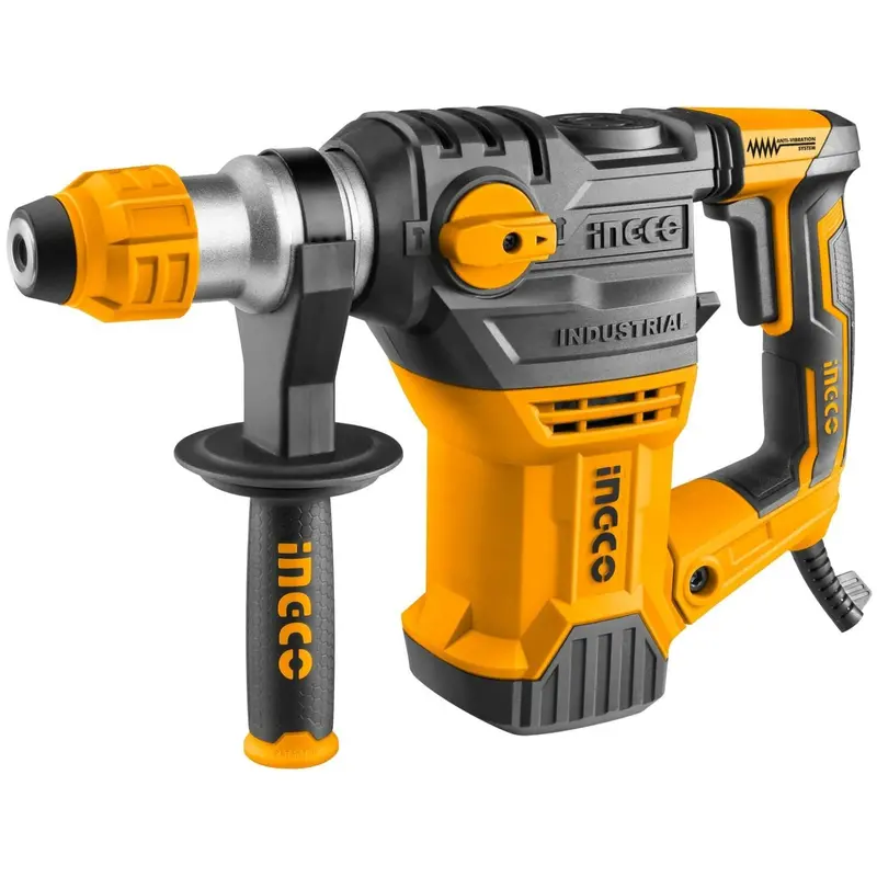 Ingco Rotary Hammer Drill – 1500W Heavy-Duty Pa6 Bmc Construction 1
