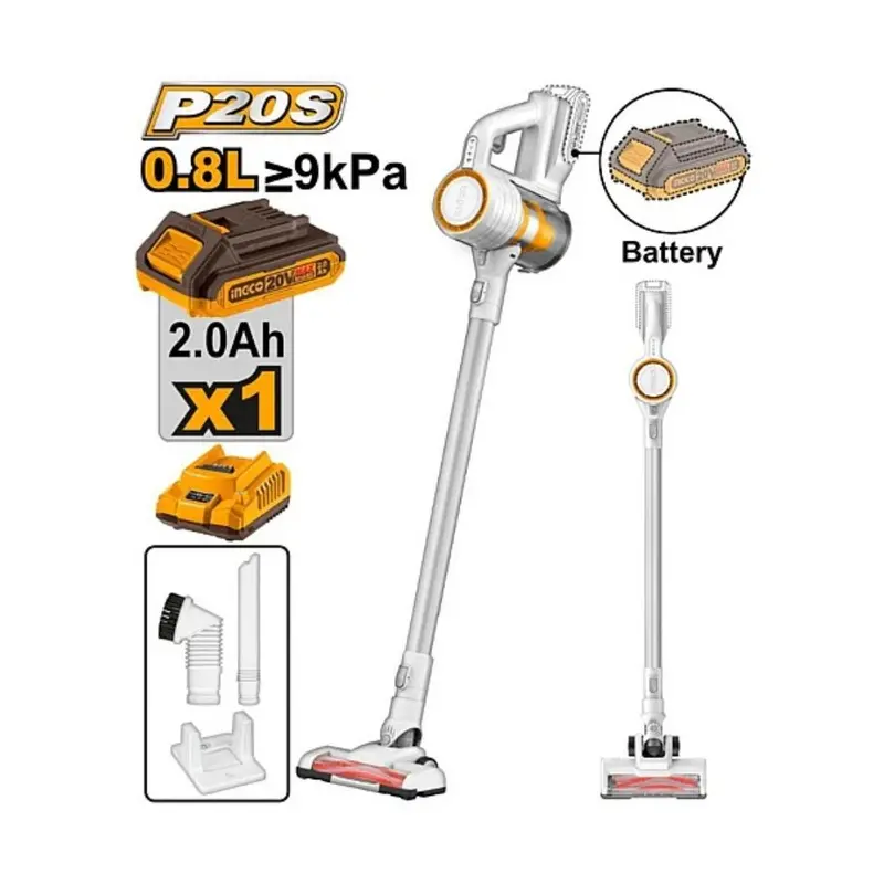 Ingco Vacuum Cleaner Kit – 0.8-Liter Portable Model 1