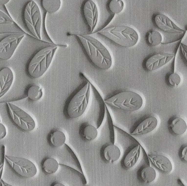 Jamberry Pattern Texture Tile – Floral Embossing Plate 1