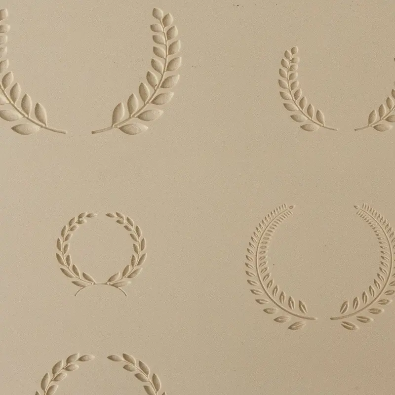 Jewelry Artist Elements Wreath Frames Texture Plate – Elegant Circular Motifs 1