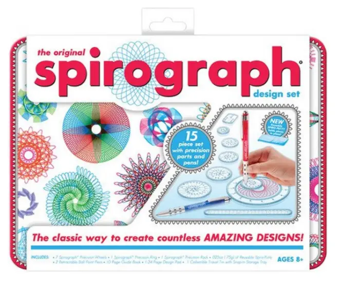 Kahootz Spirograph Tin Art Creation Set 1