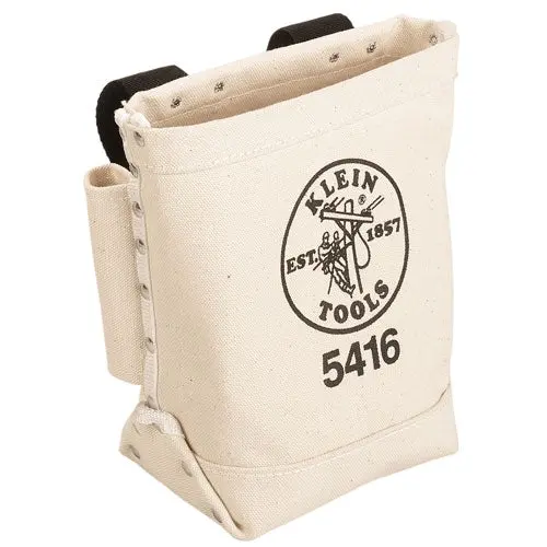 Klein Tools 5416 Heavy-Duty Canvas Bull-Pin And Bolt Organizer Bag 1