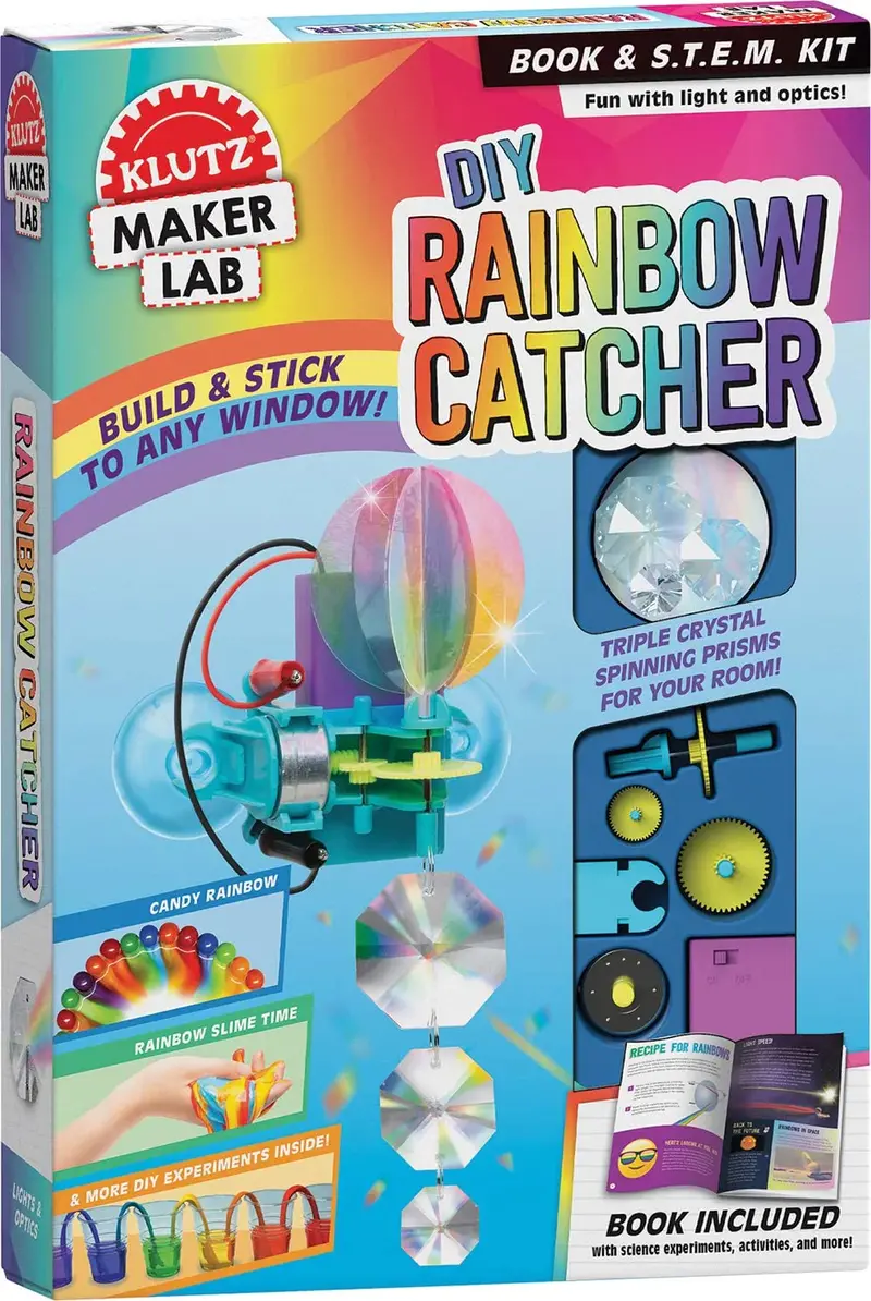 Klutz Diy Rainbow Catcher Stem Art & Science Kit 1