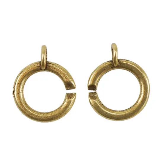 Large Bronze-Plated Slip-Lock Clasp – 11.1Mm × 8.8Mm, Pack Of 2 1