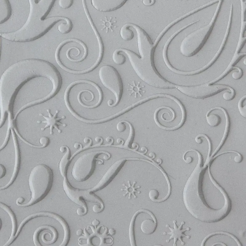 Lazy Paisley Texture Tile – Relaxed Vintage-Inspired Embossing 1