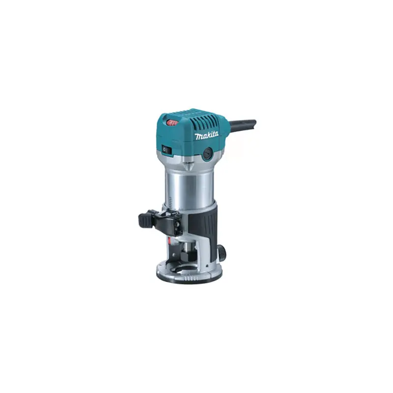 Makita 710W Trim Router – 6.35 Mm (1/4") Collet, Compact Routing Tool 1