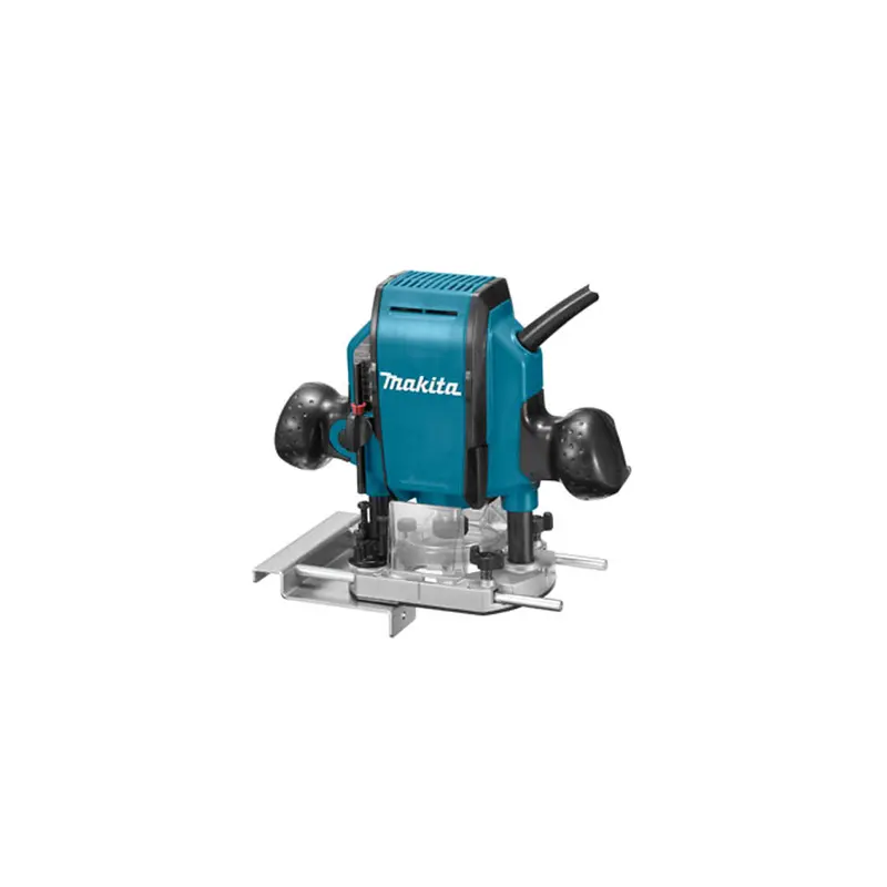 Makita 900W Plunge Router – 6.35 Mm (1/4") Collet, 27,000 Rpm 1