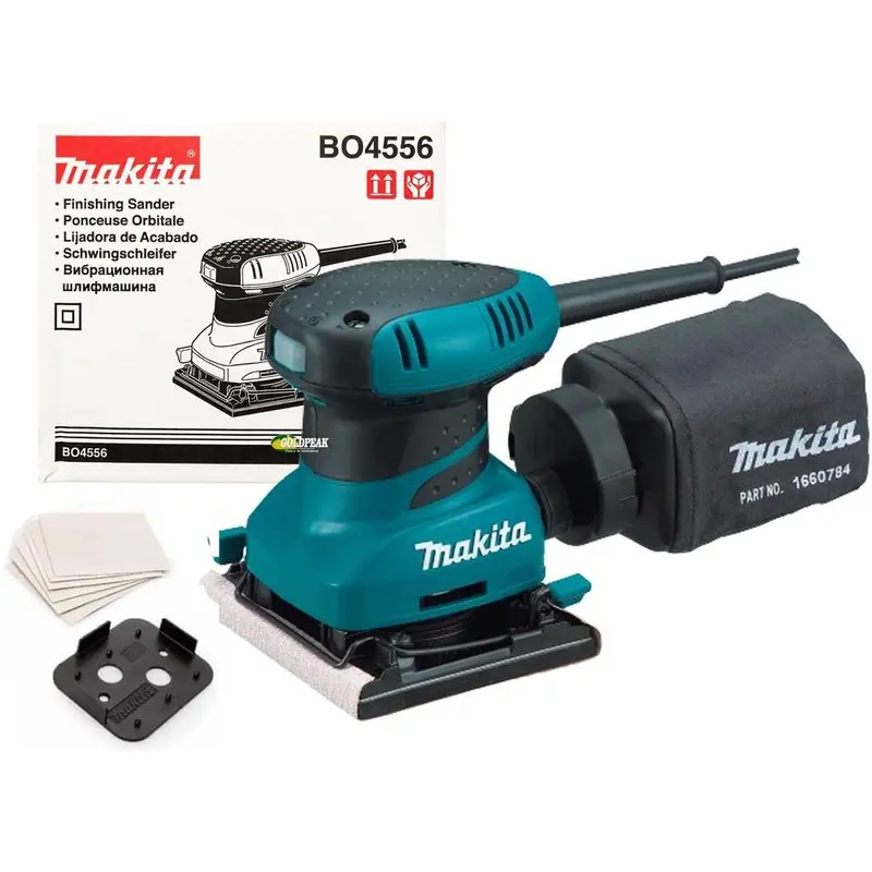 Makita Bo4556 Detail Finishing Sander – 112X102Mm, 200W 1