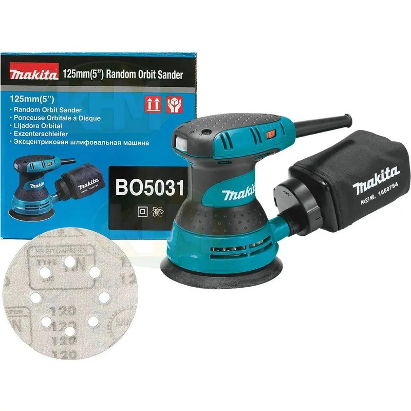 Makita Bo5031 5-Inch Random Orbit Sander – 300W 1