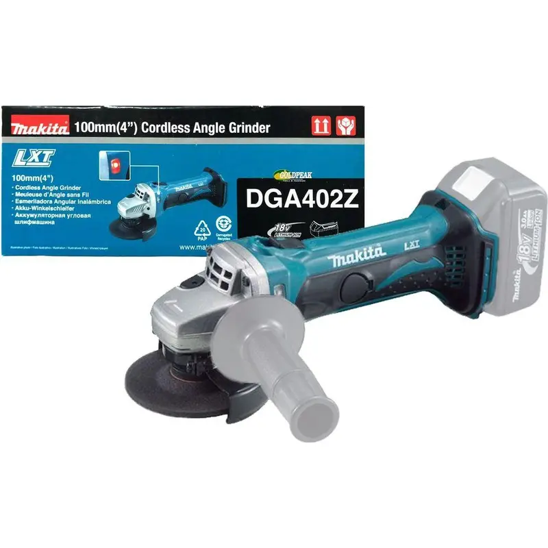 Makita Dga402Z 18V Lxt 4-Inch Cordless Angle Grinder – Tool-Only 1