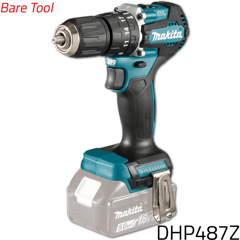 Makita Dhp487Z 18V Lxt Hammer Drill – Bare Cordless Model 1