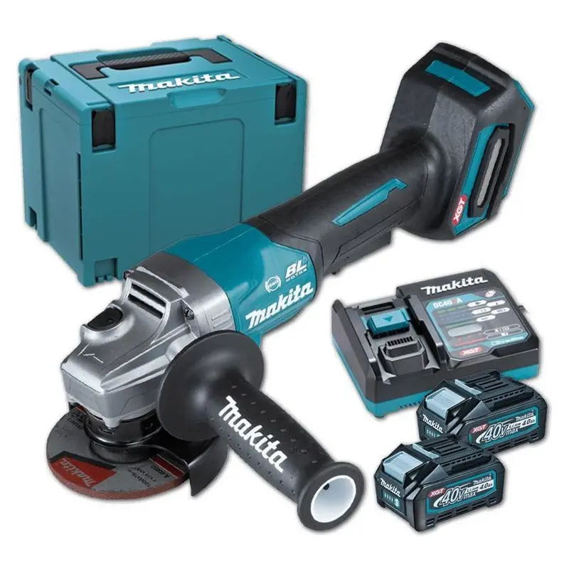 Makita Ga011Gd201 40V Xgt Brushless Angle Grinder Kit 1