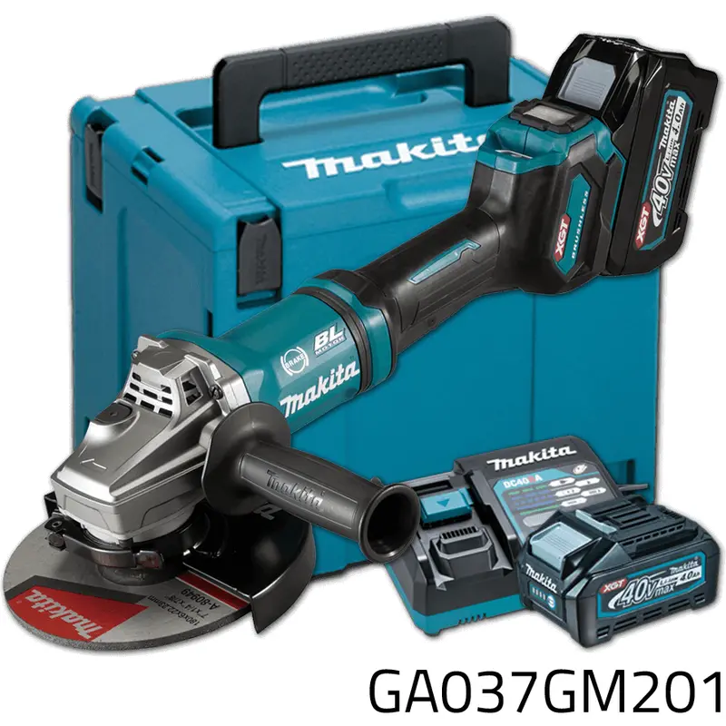 Makita Ga037Gm201 40V Xgt Cordless 4-Inch Angle Grinder 1