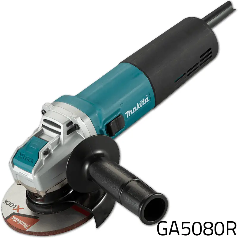 Makita Ga5080R 5-Inch X-Lock Angle Grinder — 1400W With Anti-Restart Safety 1