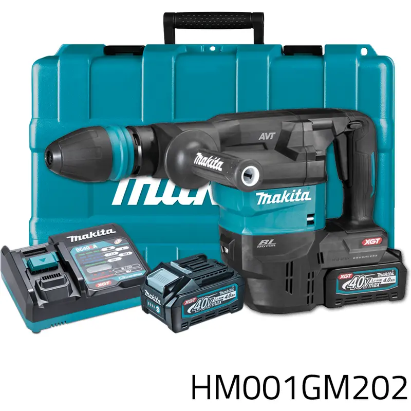 Makita Hm001Gm202 40V Xgt Cordless Sds-Max Demolition Hammer 1