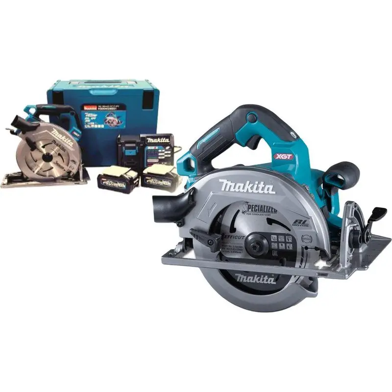 Makita Hs004Gm201 40V Xgt Cordless Circular Saw (With Battery & Charger) 1