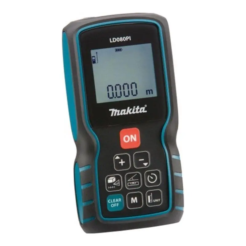 Makita Ld080Pi 80-Meter Laser Distance Meter With Pythagorean Calculation 1