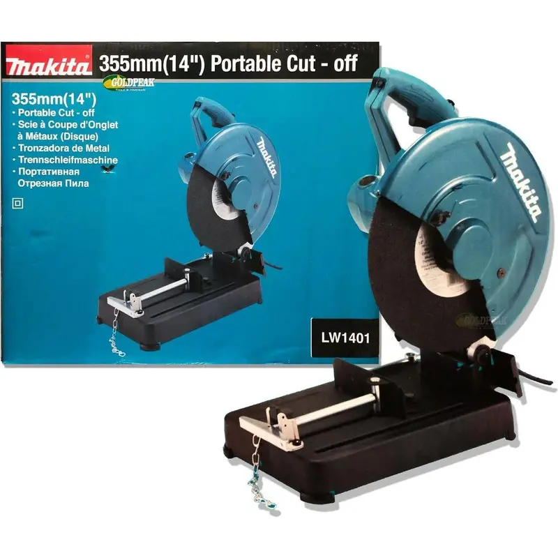 Makita Lw1401 14-Inch Cut-Off Saw – 2200W Concrete And Metal Cutting 1