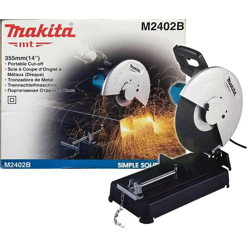 Makita Mt M2402B 14" Blue Cut-Off Saw – 2200W 1