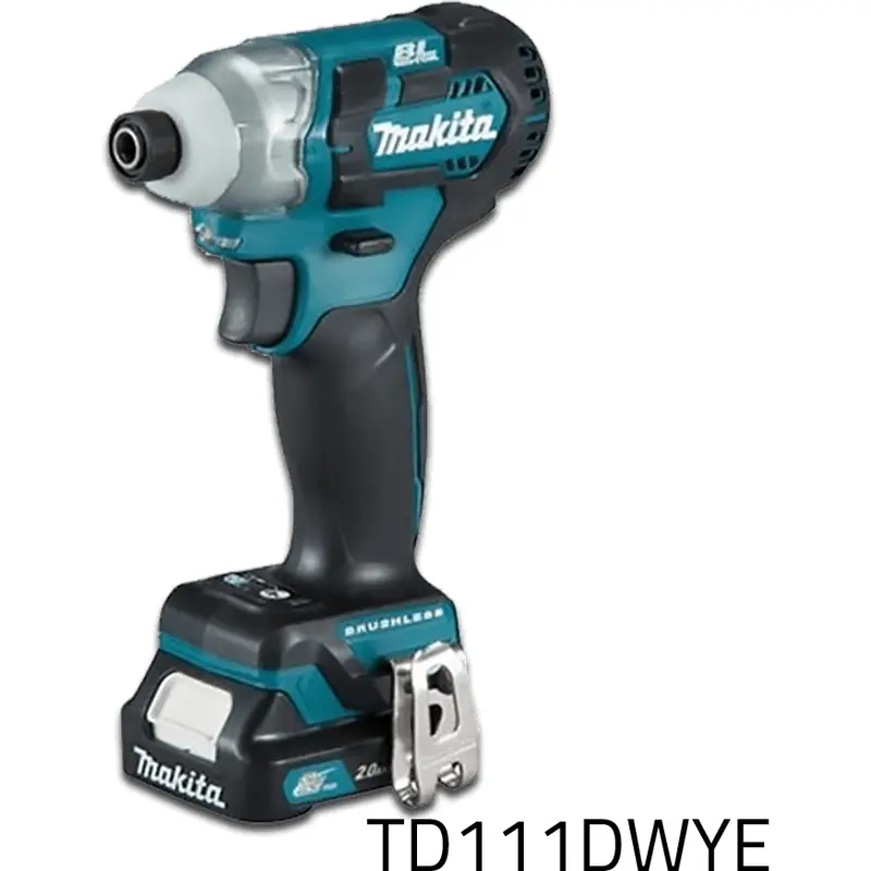 Makita Td111Dwye 12V Impact Driver – 135 Nm, Cxt Bare Tool With Warranty Extension 1