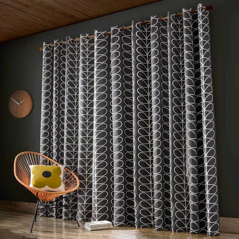 Mb Banjarmasin Printed Eyelet Curtain Panel 1