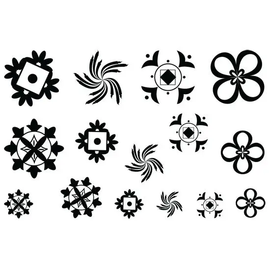 Mehndi-Inspired Jewelry Stamp – Pattern #1 1