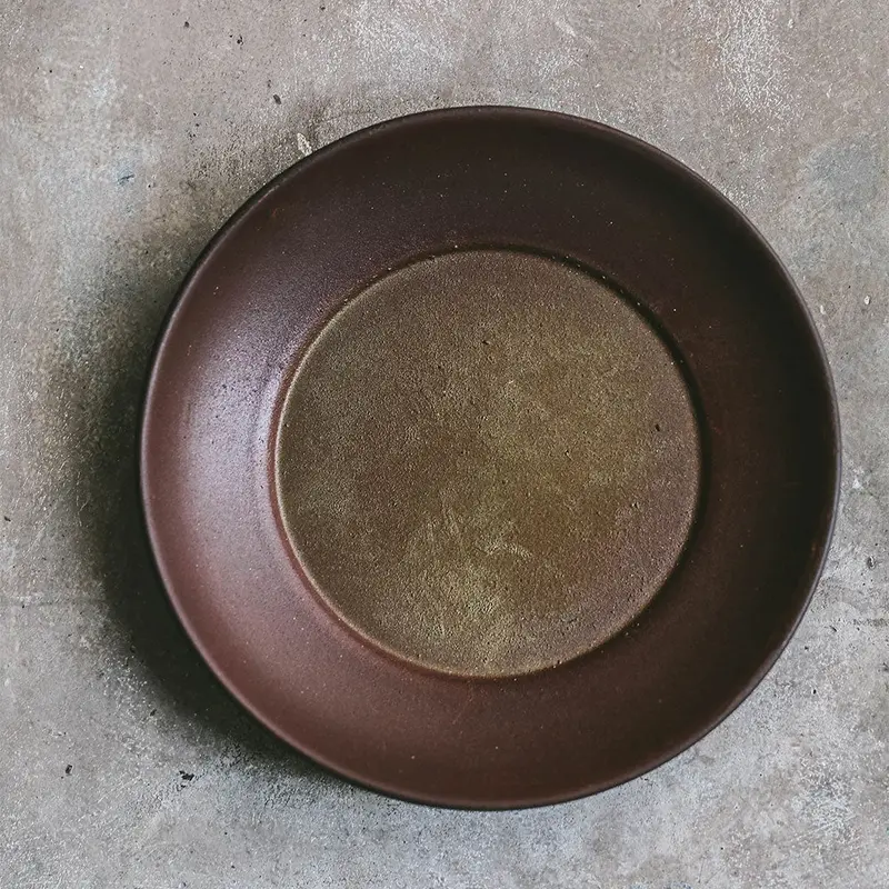 Metal Drainage Saucer For Potted Plants 1