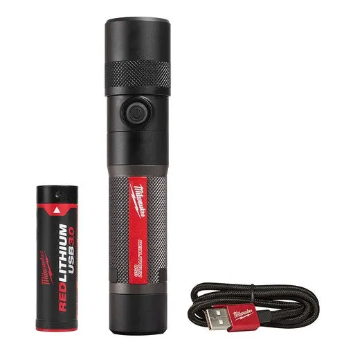 Milwaukee 2161-21 Usb-Rechargeable Twist-Focus Flashlight – 1100 Lumens 1