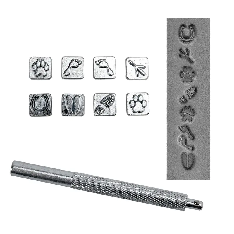 Mini Animal Track Stamp Set For Textured Clay Projects 1
