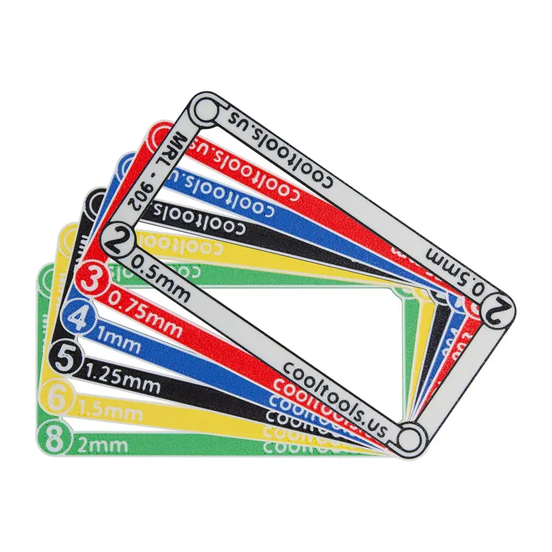 Mini Polymer Clay Thickness Rolling Frames Set 2