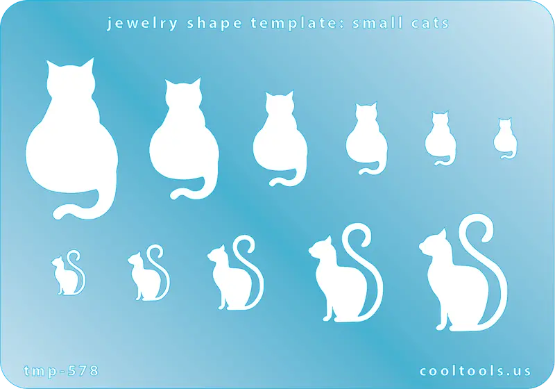 Miniature Cat Jewelry Template 1