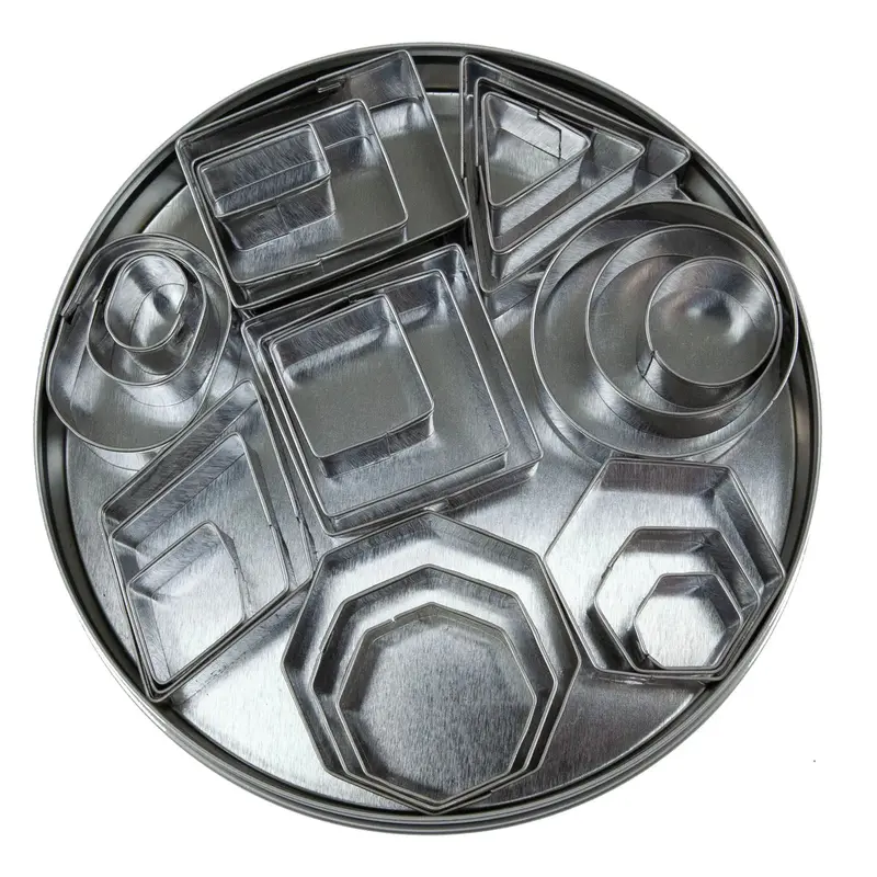 Mixed Shapes Cutter Set – Core Collection Of Geometric & Organic Dies 1