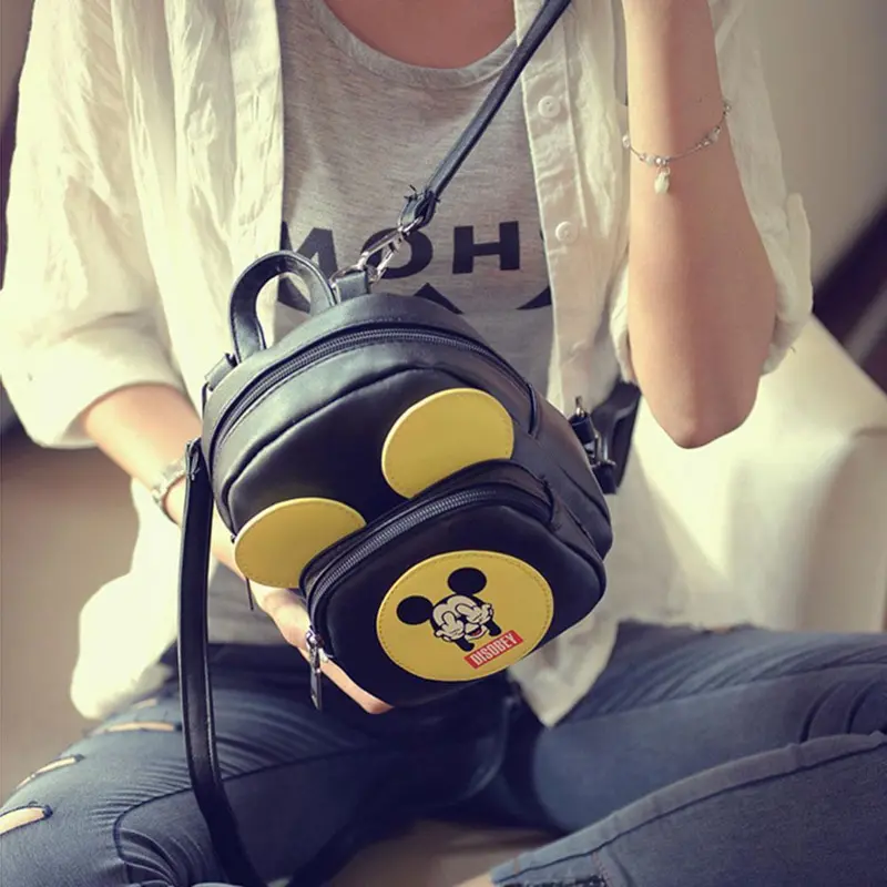 Mokline Playful Cat-Printed Backpack For Daily Use 1