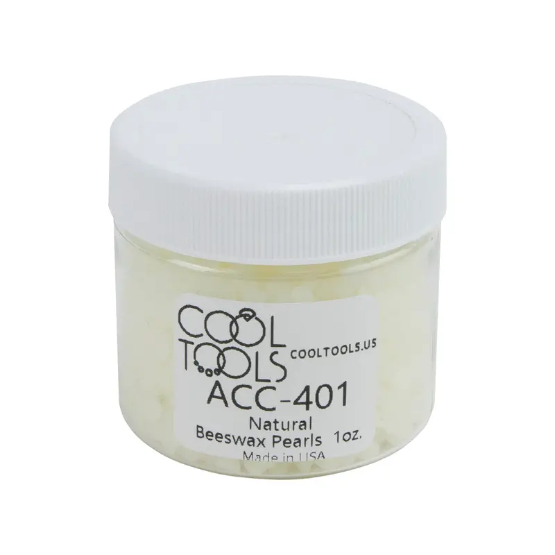 Natural Beeswax Pearls – 1 Oz Resealable Container 1