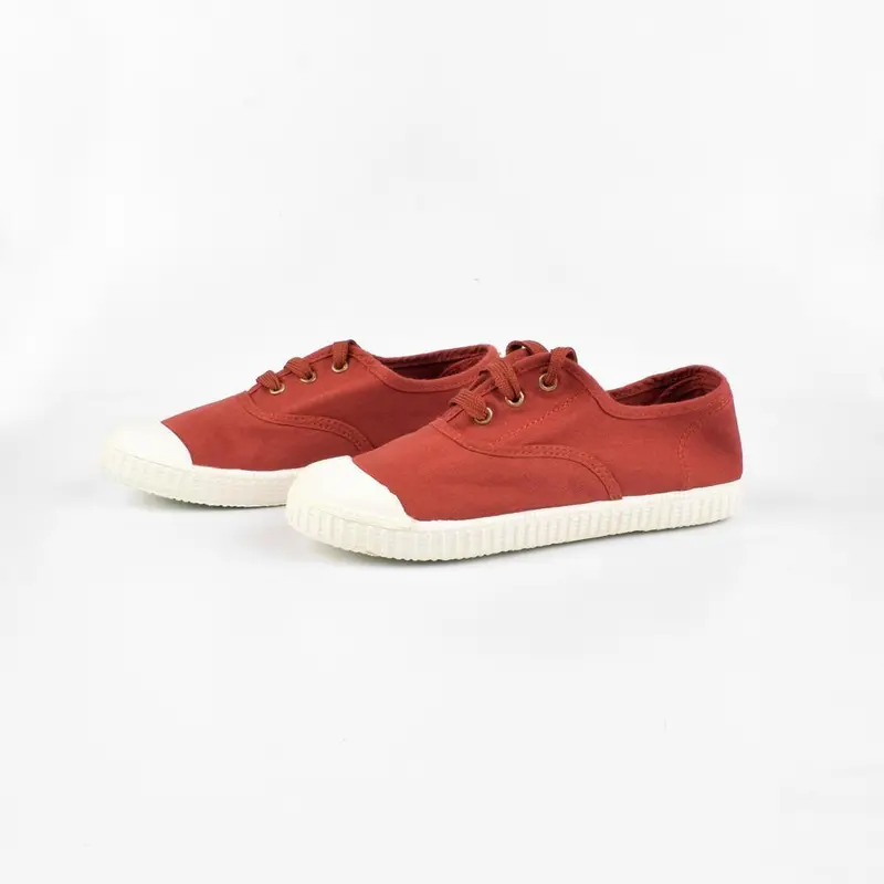 Opoee Kasede Lace-Up Canvas Sneakers For Kids 1
