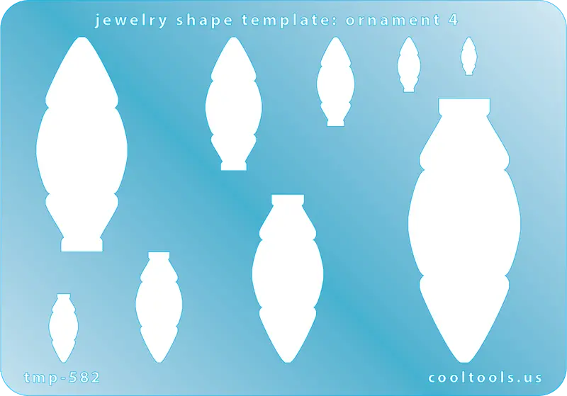 Ornament-Style Jewelry Template #4 For Artisan Jewelry Projects 1