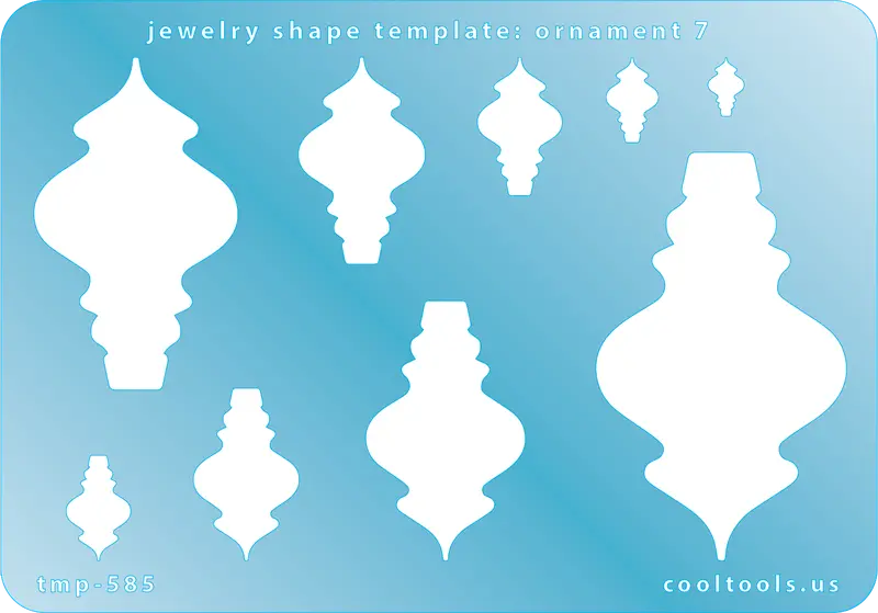 Ornament-Style Jewelry Template #7 For Stamping And Cutting 1