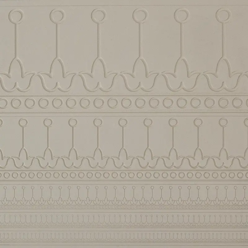Ornamental Tulip Pattern Texture Plate For Rings And Bangles 1