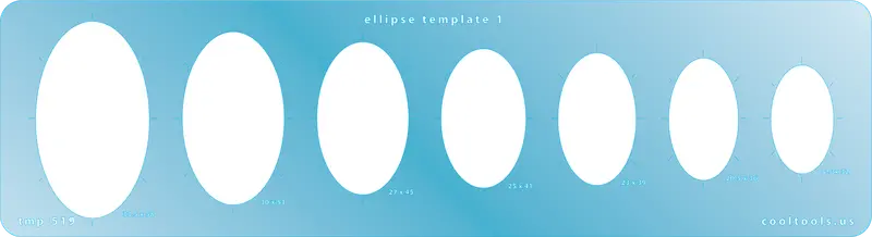 Oval Jewelry Template Set – Version 1 1