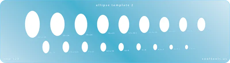 Oval Jewelry Template Set – Version 2 1