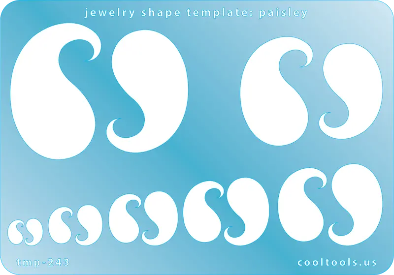 Paisley Jewelry Template 1