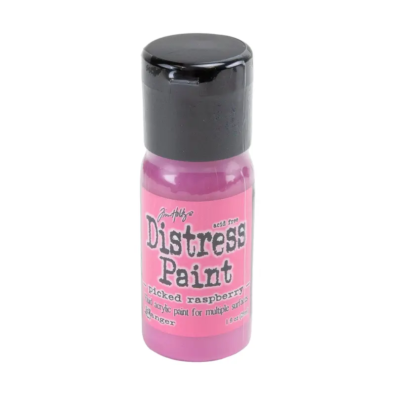 Picked Raspberry Distress Acrylic Paint (1 Oz) 1