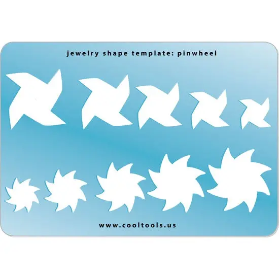 Pinwheel Jewelry Design Template 1
