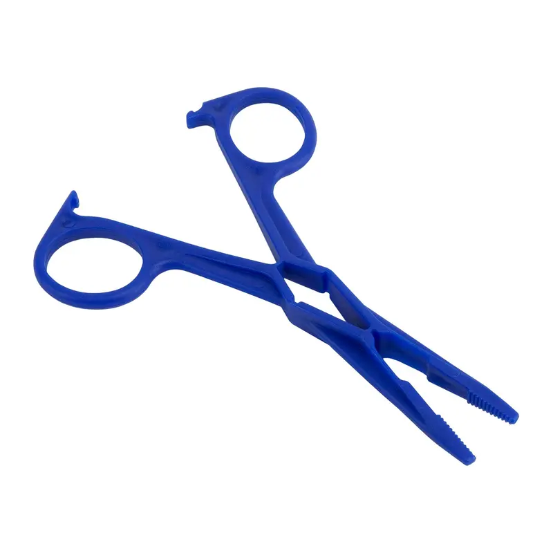 Plastic Hemostat-Style Tweezers – Non-Magnetic Grip 1