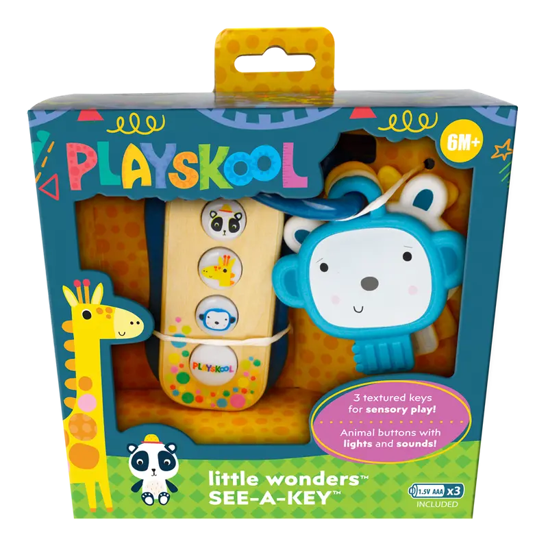 Playskool Little Wonders See-A-Key Piano Toy For Babies 1