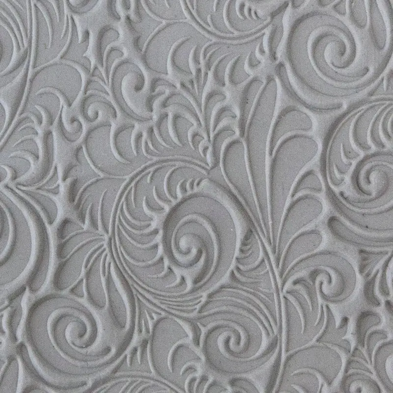 Plume Texture Tile – Refined Feather Pattern 1