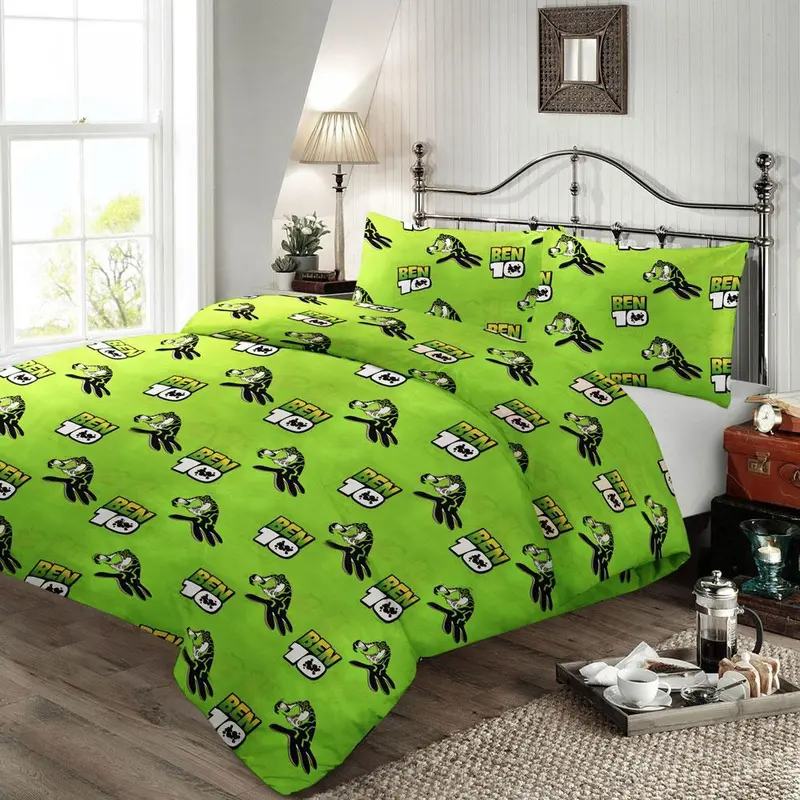 Polo Republica Ben 10 Luxury Bed Sheet – Single Size 1
