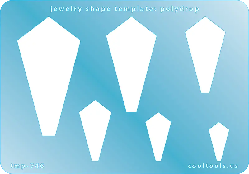 Polydrop Jewelry Shape Template 1