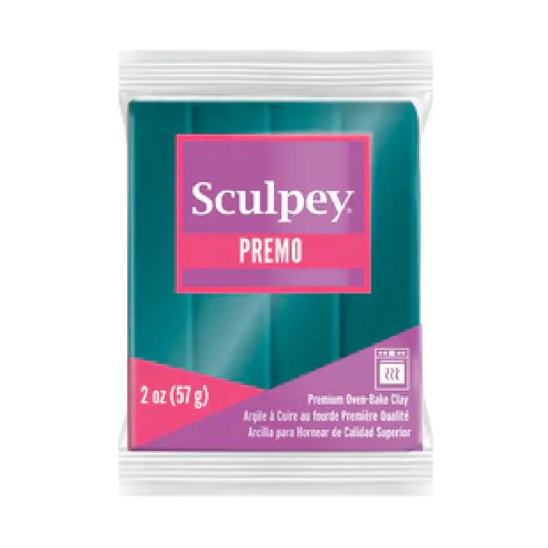 Premo Accent Sculpey Peacock Pearl Polymer Clay (2 Oz) 1